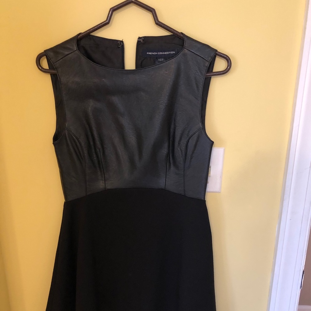 french connection mini fit and flare dress size 2